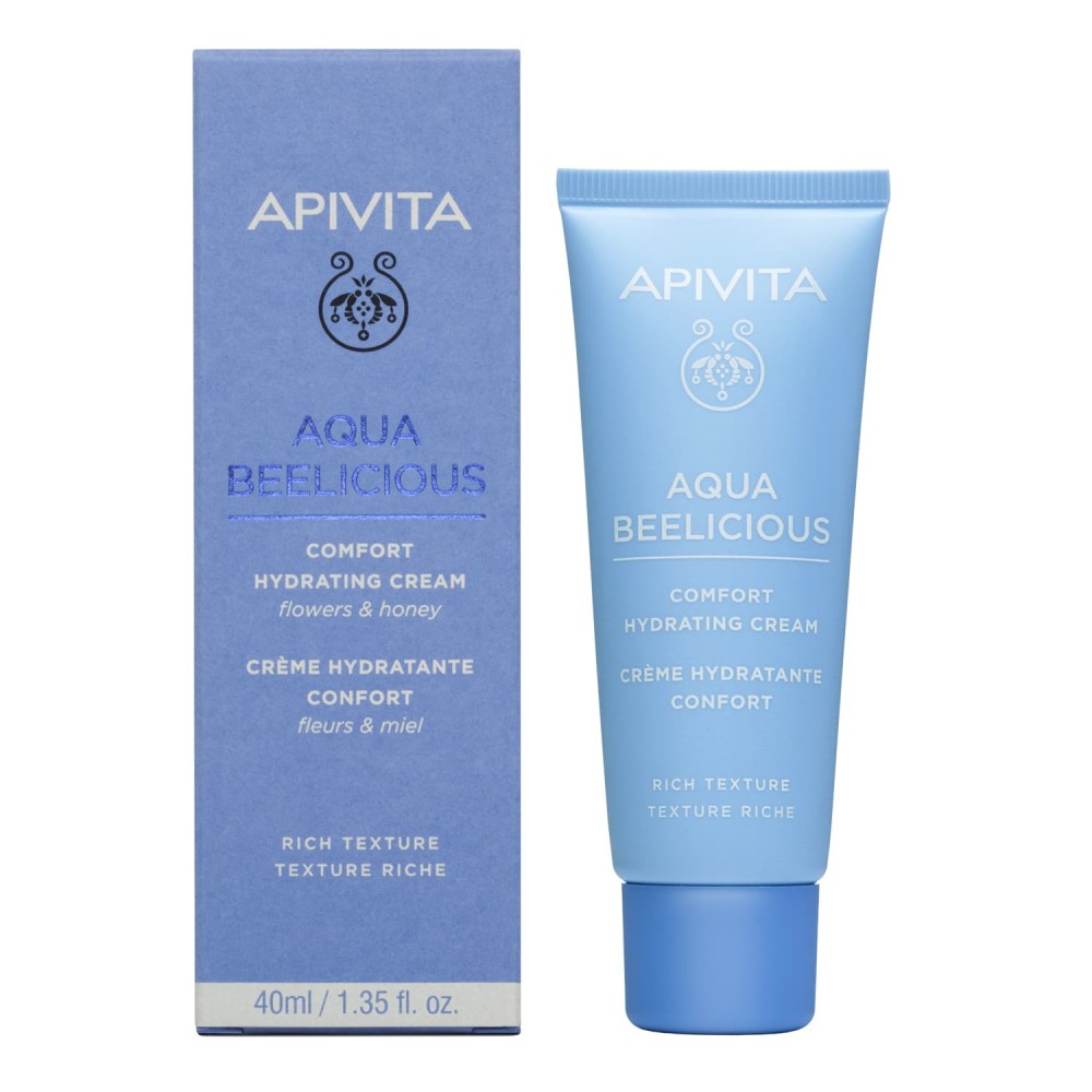 Apivita Aqua Beelicious Comfort Κρέμα Πλούσιας Υφής 40ml