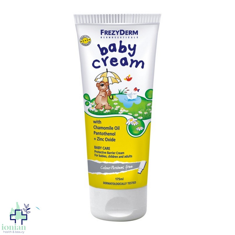 Frezyderm Baby Cream Προστατευτική & Αδιάβροχη Κρέμα για Αλλαγή Πάνας, 175ml