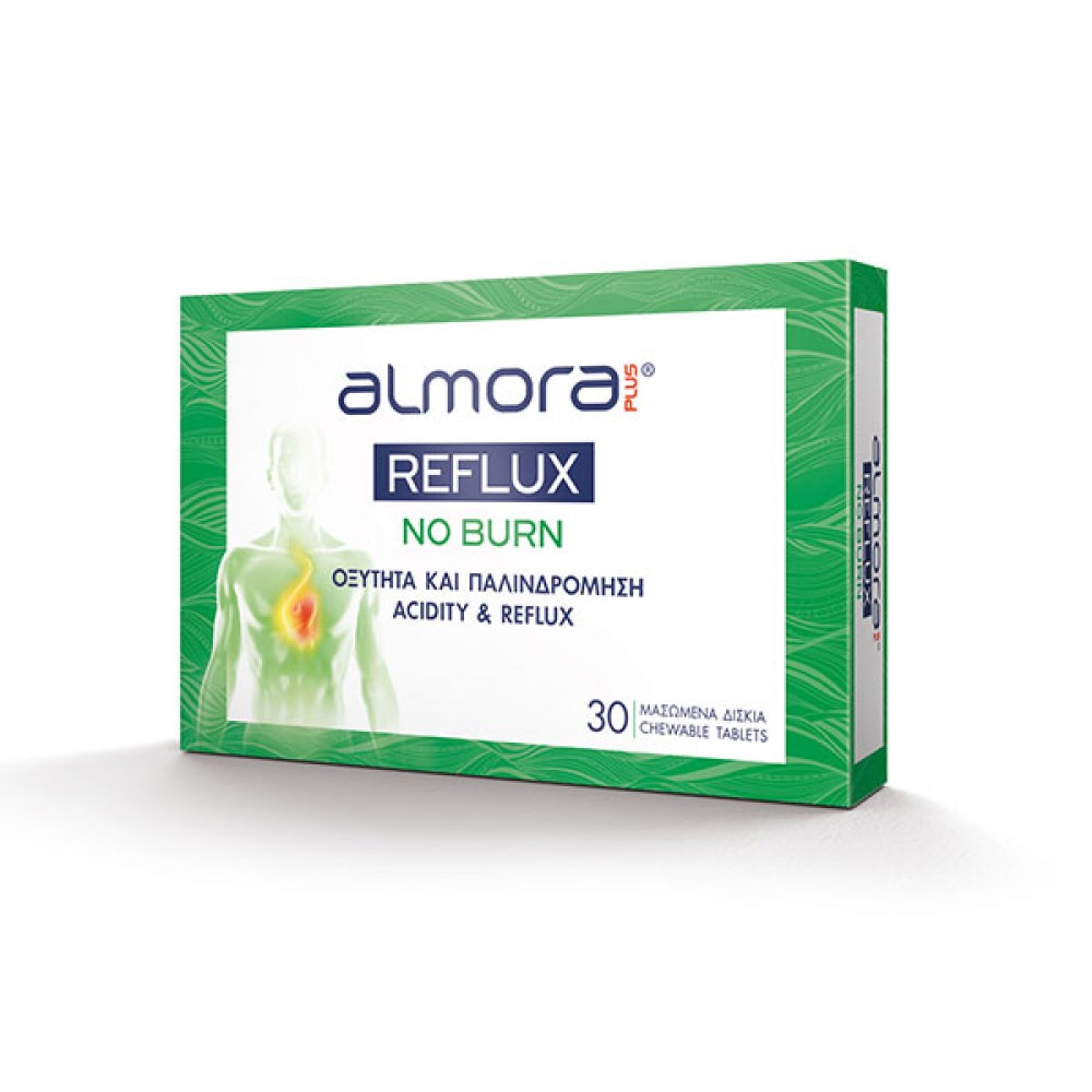 Almora REFLUX No Burn x30 ταμπλέτες