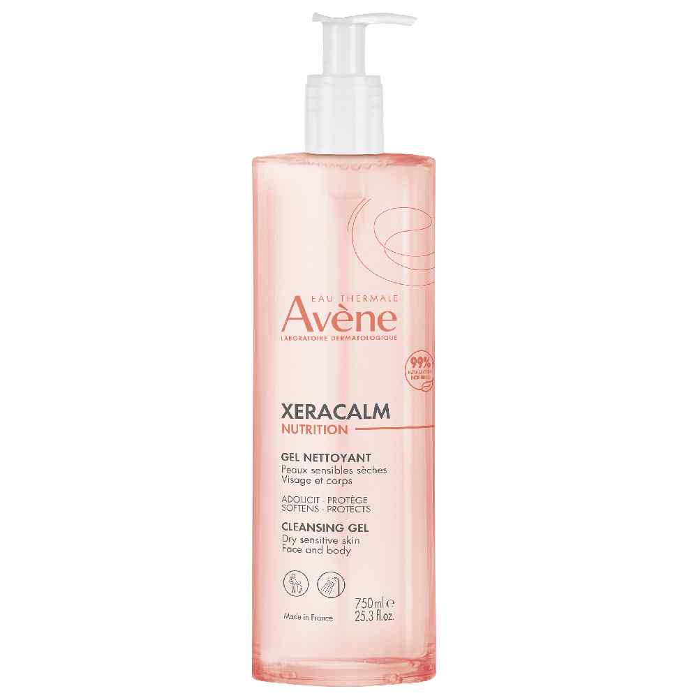 Avène XERACALM Nutrition Gel Καθαρισμού 750ml 