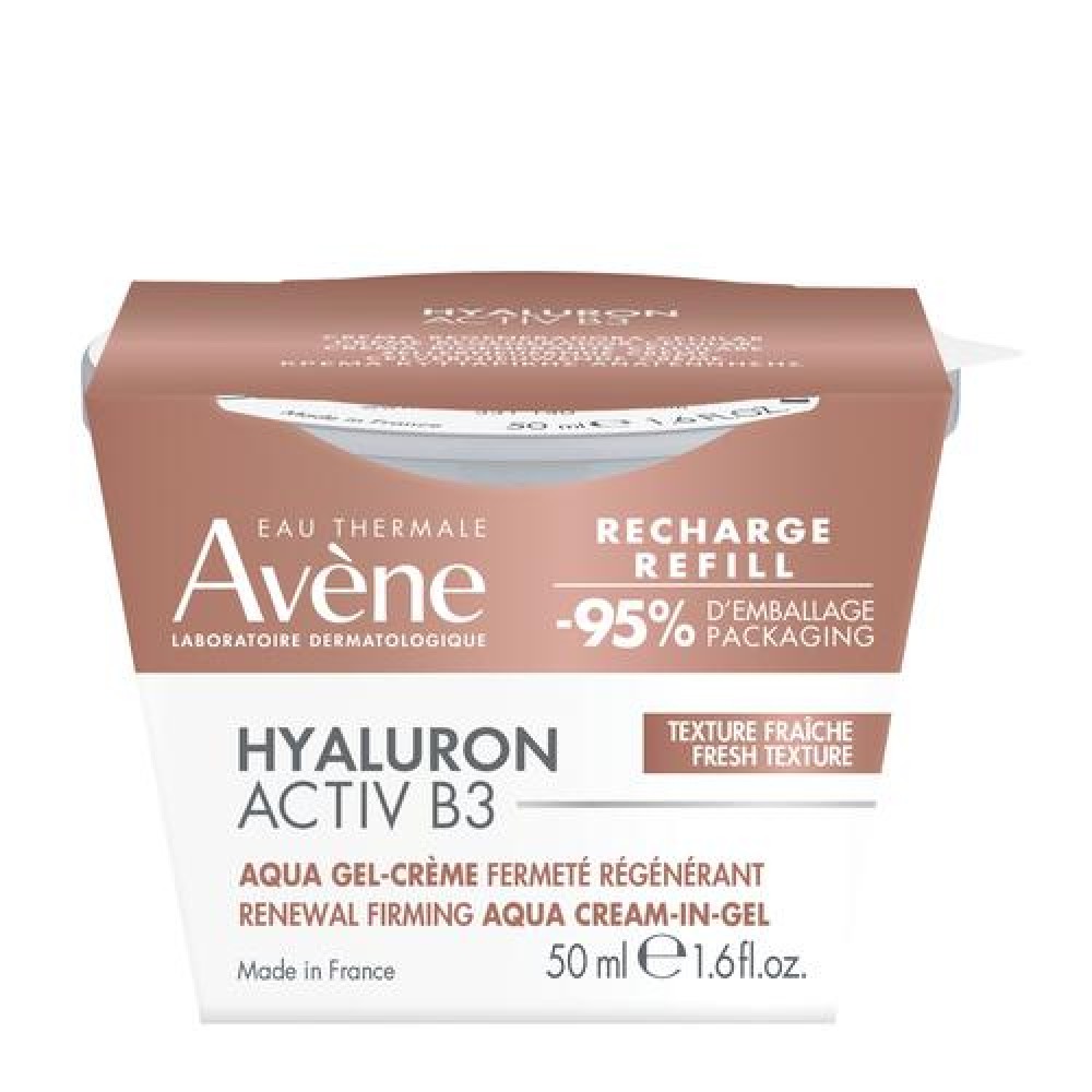 Avène Hyaluron Activ B3 Aqua Gel Κυτταρικής Ανάπλασης Refill 50ml