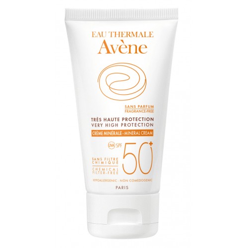 Avène Αντηλιακή Κρέμα Προσώπου Minéral SPF50+ 50ml