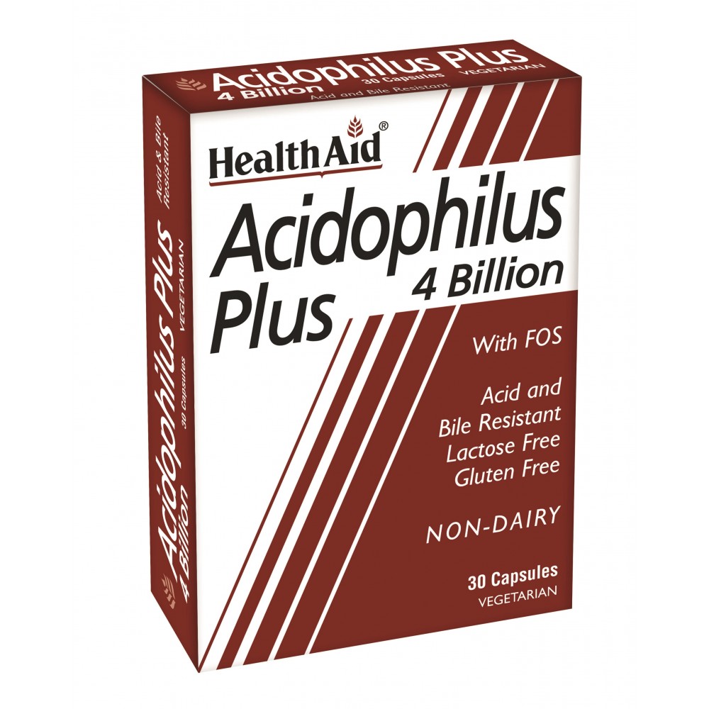 Health Aid Acidophilus 4 Billion x30 Κάψουλες
