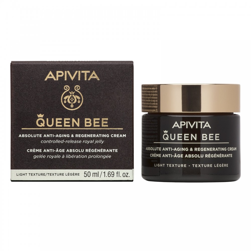 Apivita Queen Bee Κρέμα Αντιγήρανσης & Αναγέννησης Ελαφριάς Υφής 50ML