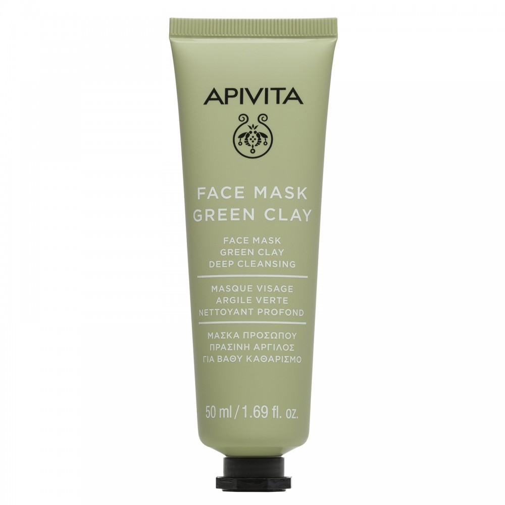 Apivita Μάσκα Προσώπου Πράσινη Άργιλος 50ml
