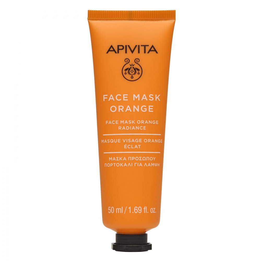 Apivita Μάσκα Προσώπου Πορτοκάλι για Λάμψη 50ml