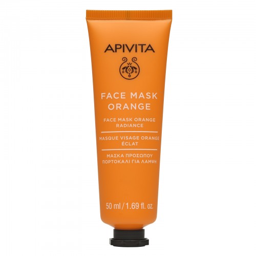 Apivita Μάσκα Προσώπου Πορτοκάλι για Λάμψη 50ml