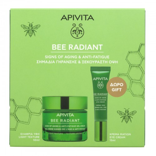 Apivita Bee Radiant Peony Ελαφριάς Υφής Promo