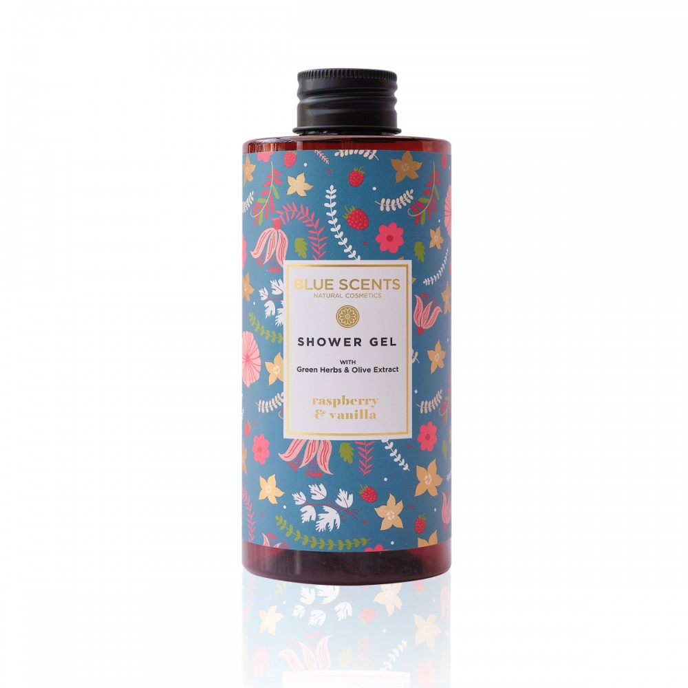 Blue Scents Αφρόλουτρο Raspberry & Vanilla 300ml