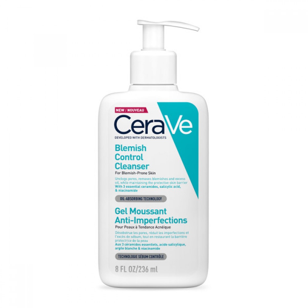CeraVe Gel Καθαρισμού Προσώπου Κατά των Ατελειών 236ml