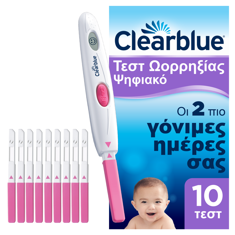 Clearblue Τεστ Ωορρηξίας Ψηφιακό 10CT