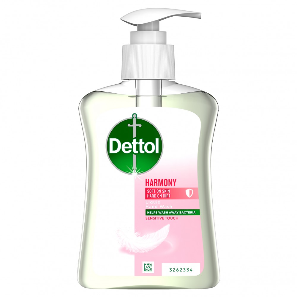 Dettol Υγρό Κρεμοσάπουνο με Αντλία για Ευαίσθητες Επιδερμίδες 250ml