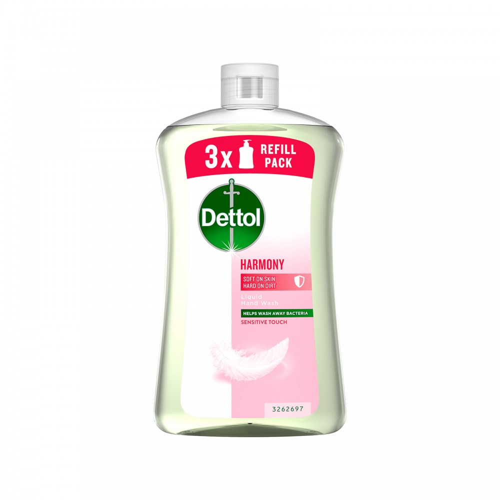 Dettol Ανταλλακτικό Υγρό Κρεμοσάπουνο για Ευαίσθητες Επιδερμίδες 750ml
