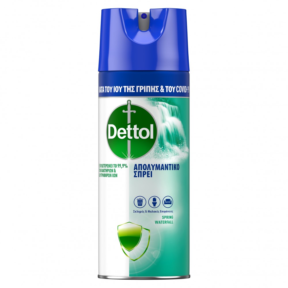 Dettol Απολυμαντικό Spray Spring Waterfall 400ml