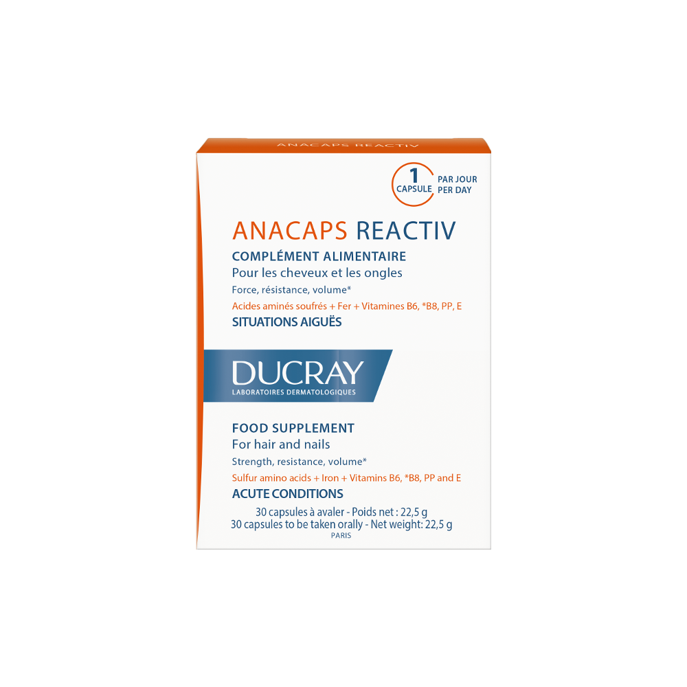 Ducray Anacaps Reactiv κάψουλες