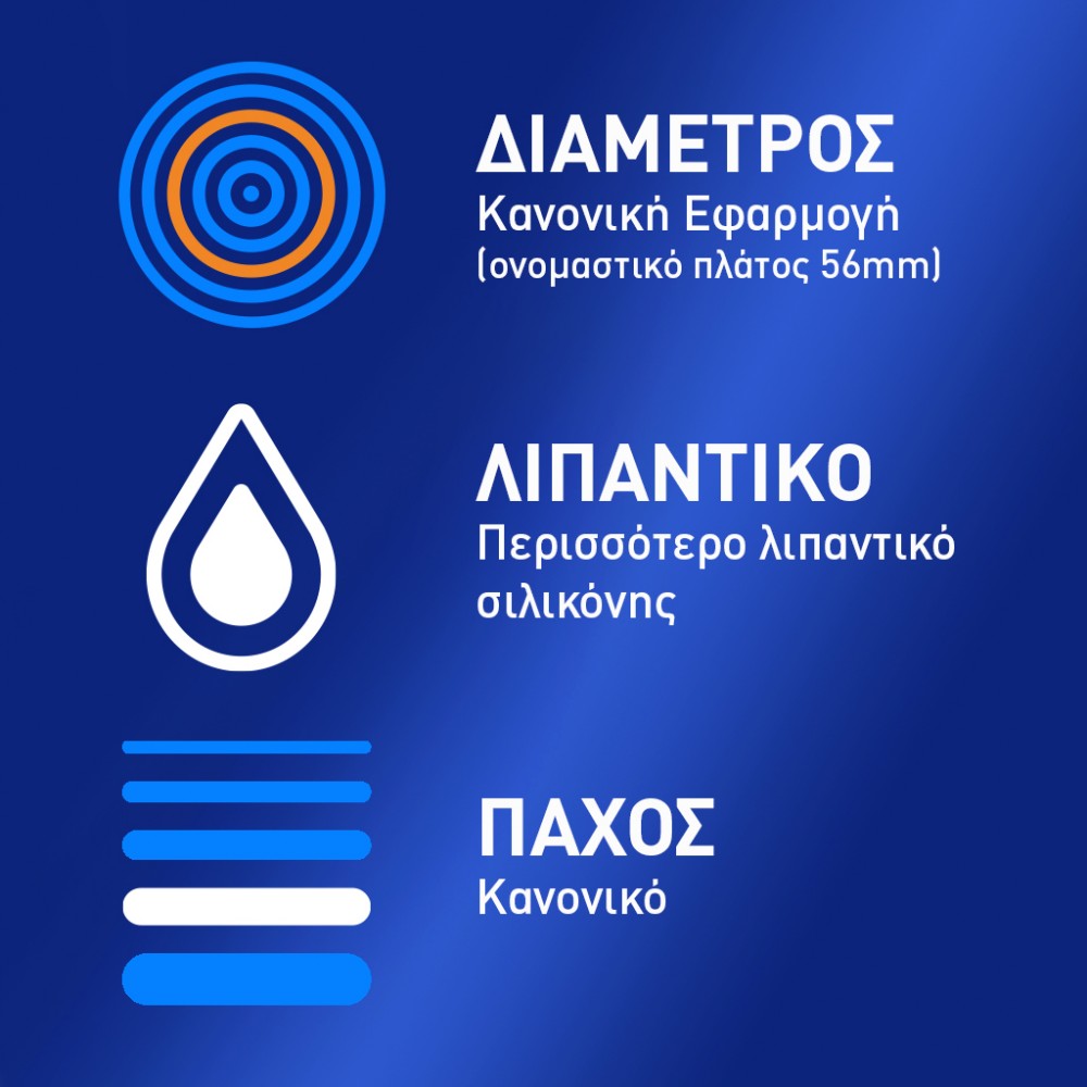 Durex Προφυλακτικά Classic Κανονική Εφαρμογή 6τεμ.