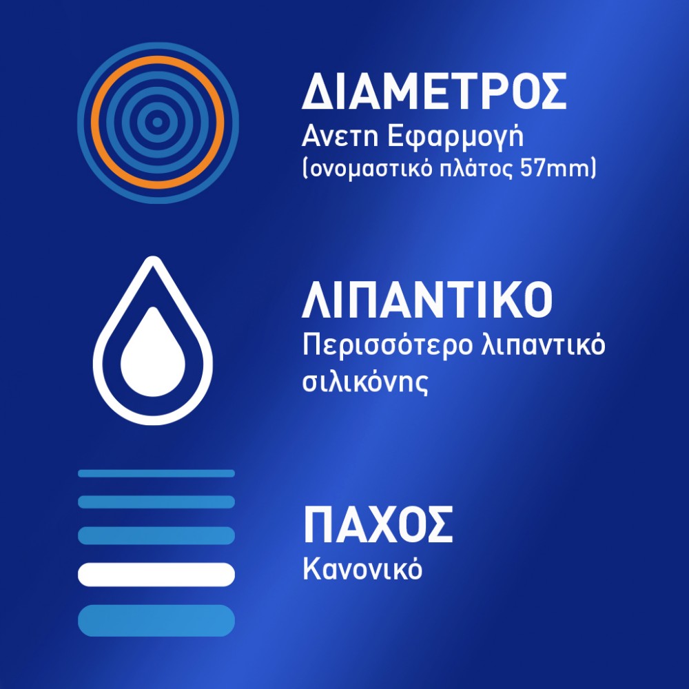 Durex Προφυλακτικά Classic Άνετη εφαρμογή XL, 12 τεμάχια