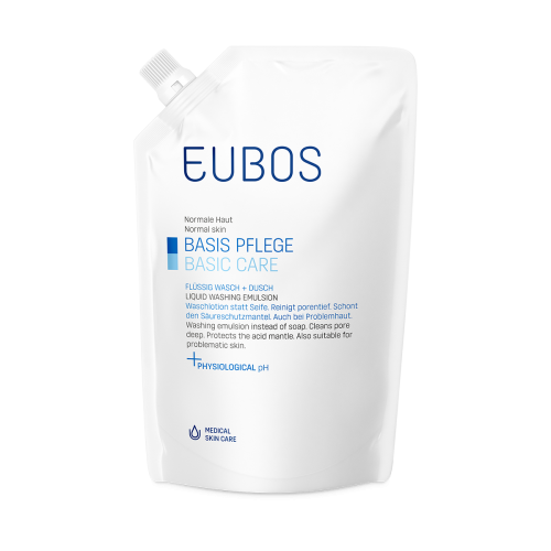 Eubos Liquid Washing Emulsion Ανταλλακτικό Xωρίς Άρωμα 400ml 