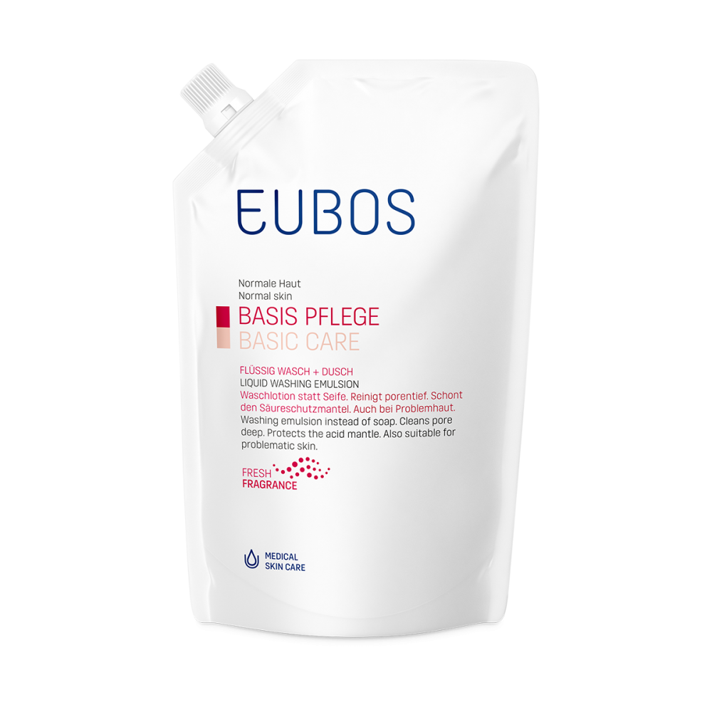 Eubos Liquid Washing Emulsion Ανταλλακτικό Με Άρωμα 400ml 