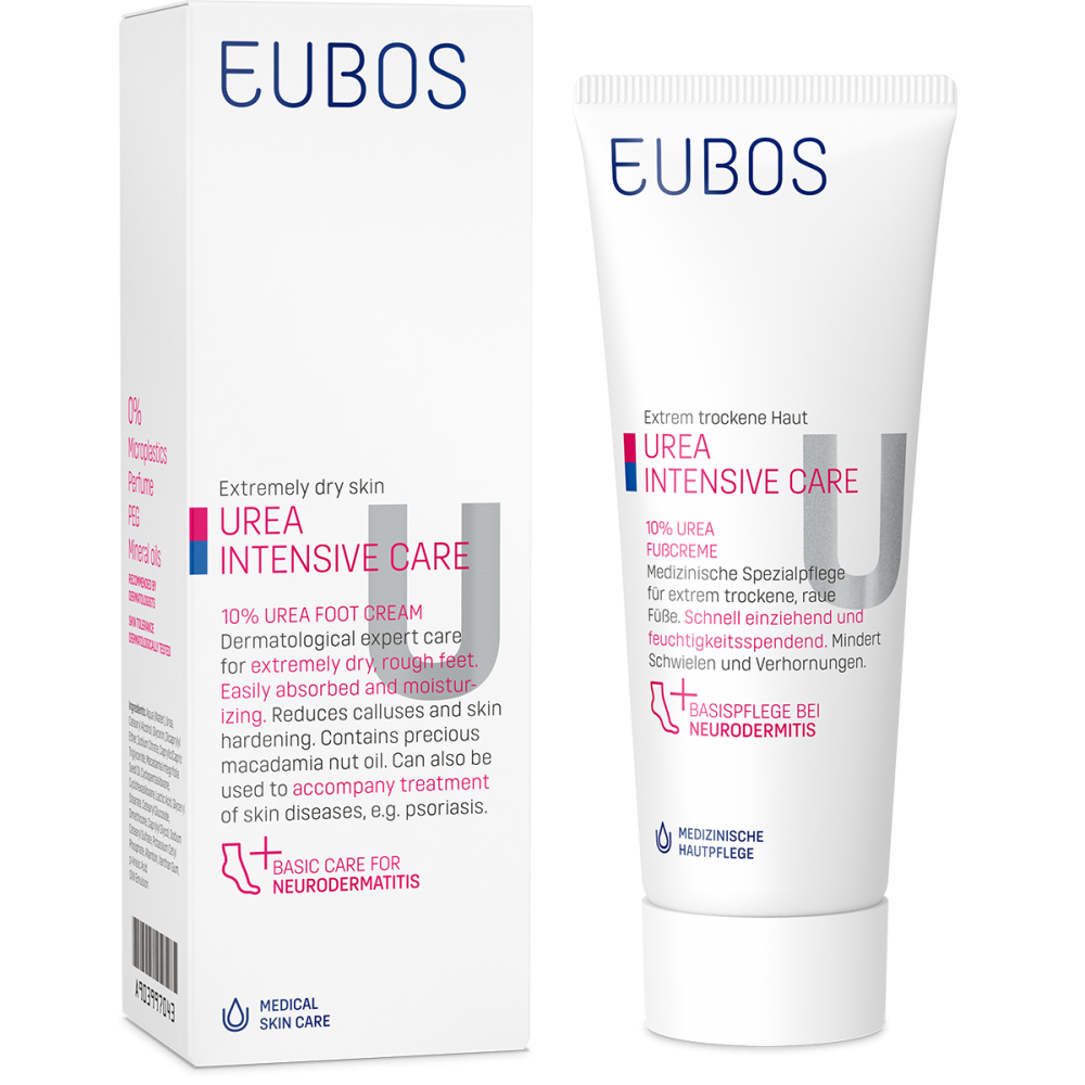 Eubos Urea 10% Κρέμα Ποδιών 100ml