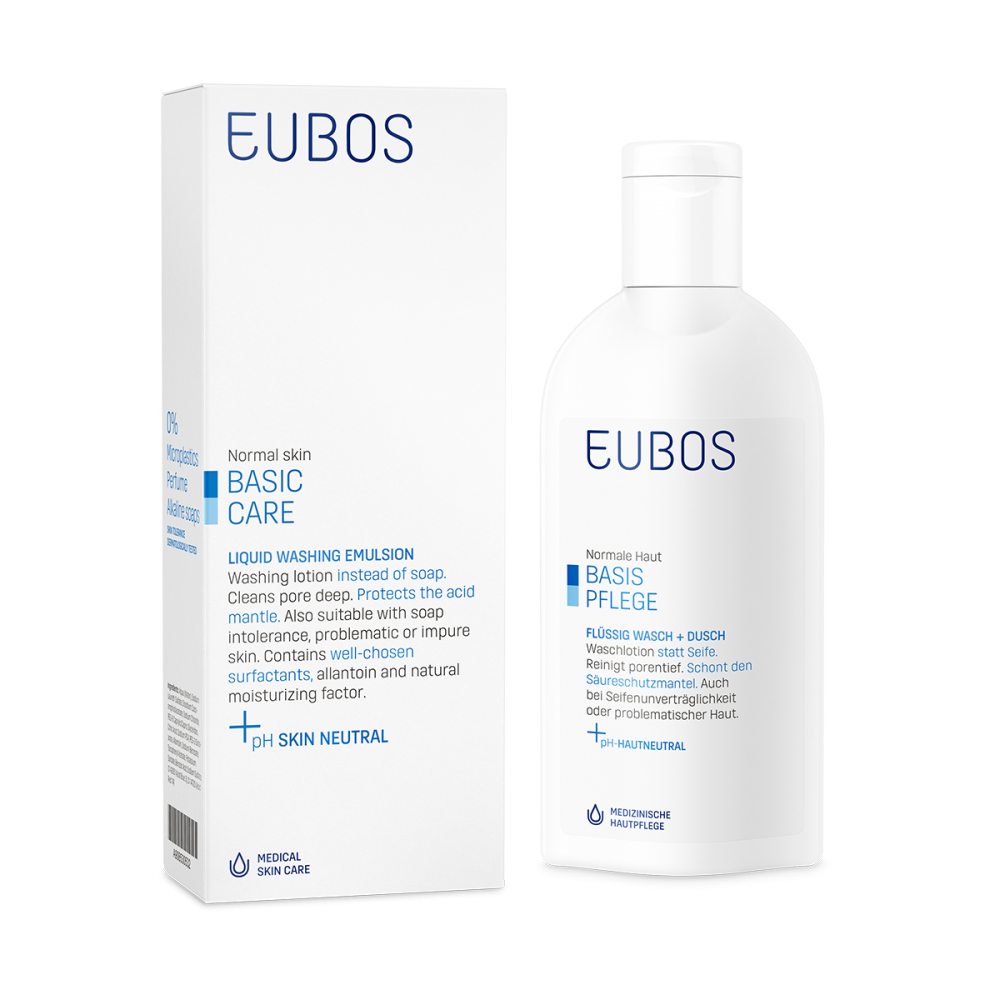 Eubos Liquid Washing Emulsion Xωρίς Άρωμα 200ml 