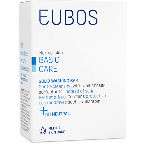 Eubos Στερεή Πλακά Καθαρισμού Xωρίς Άρωμα 125gr