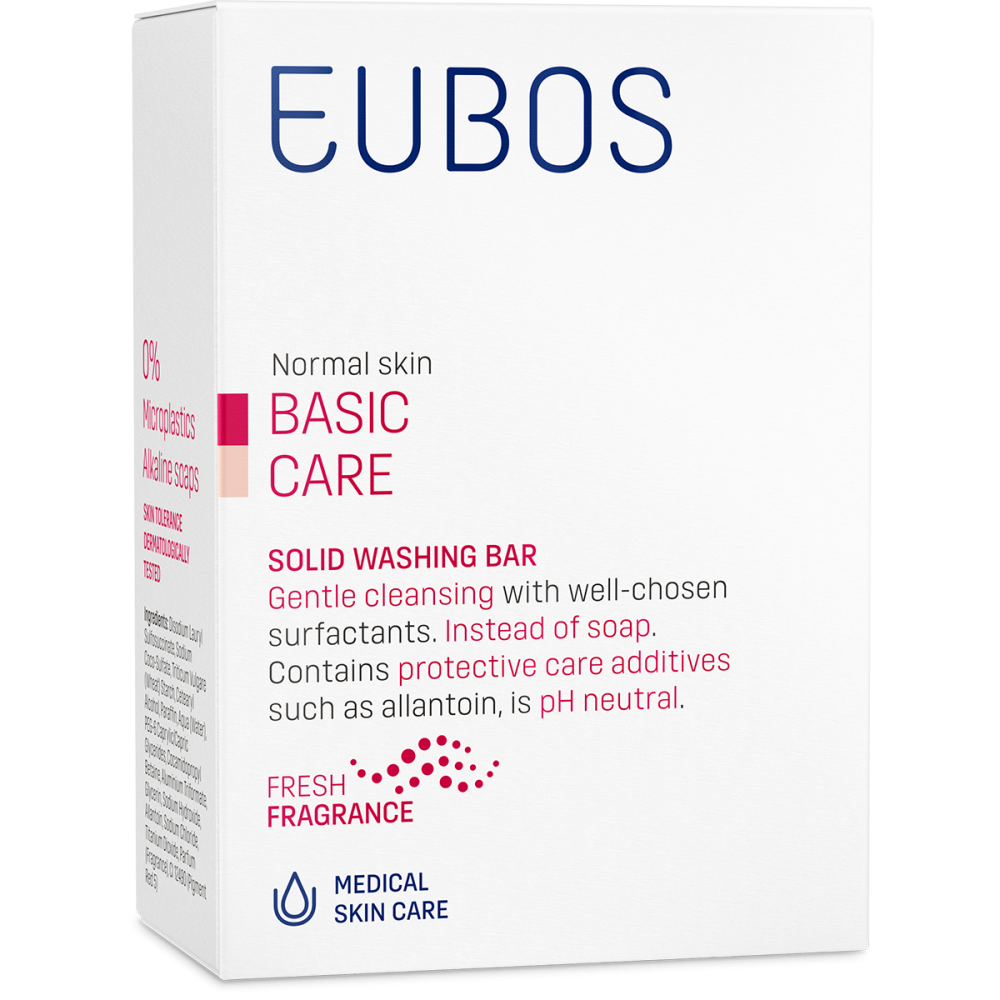 Eubos Στερεή Πλακά Καθαρισμού με Άρωμα 125gr