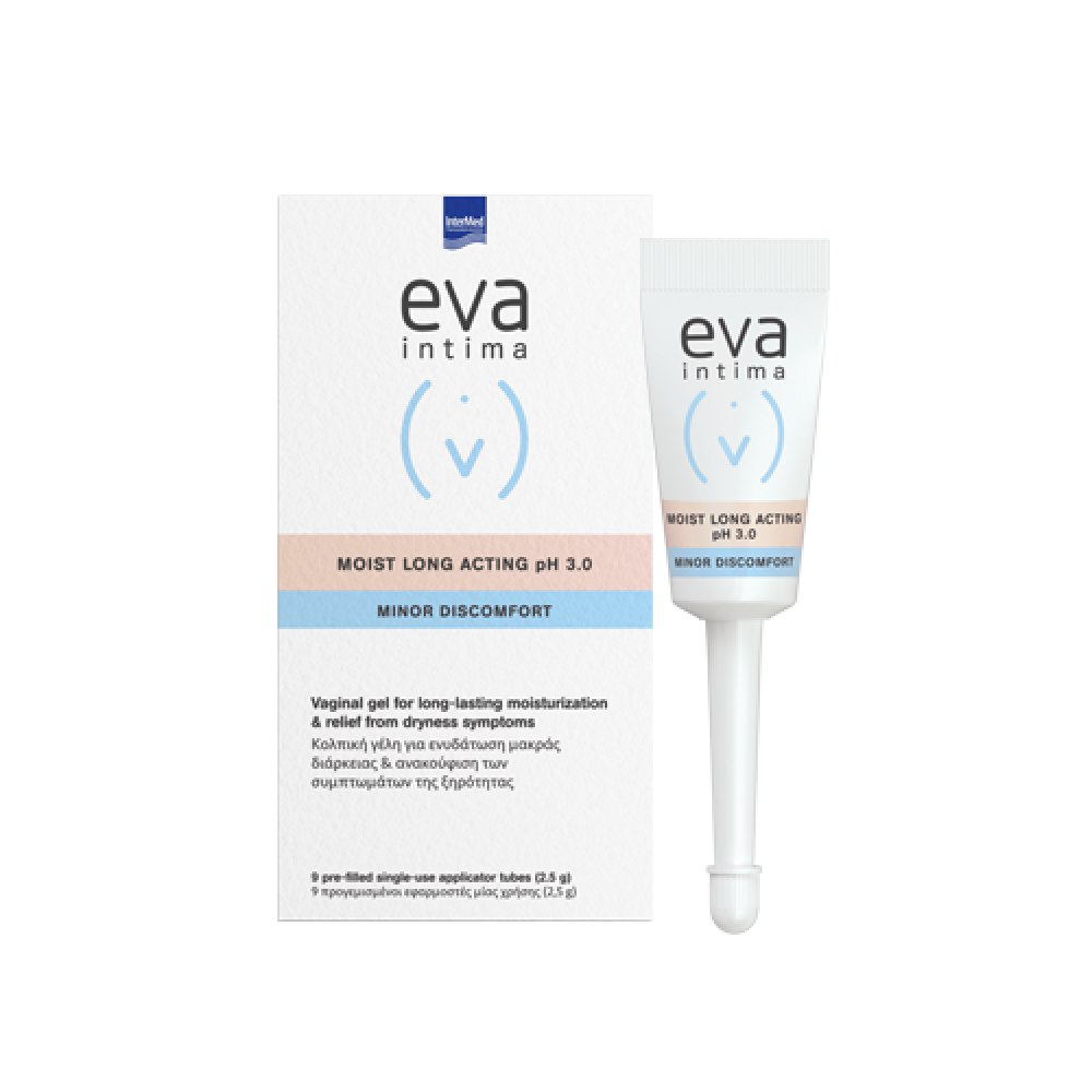 Eva Intima Moist Long Acting Υγραντική Γέλη x9 εφαρμοστές