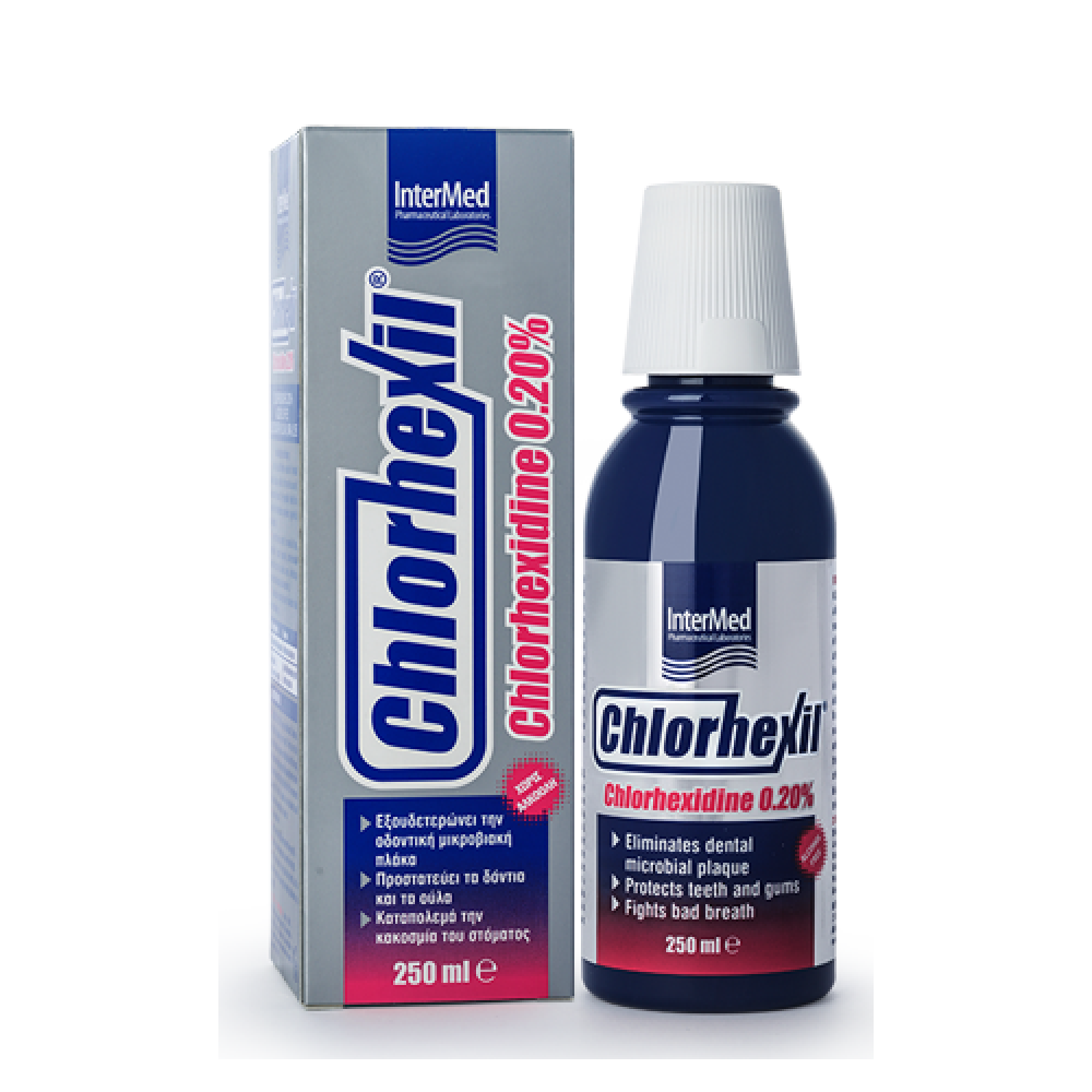 Intermed Chlorhexil 0.20% Στοματικό Διάλυμα 250ml