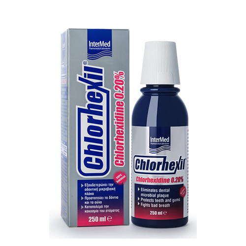 Intermed Chlorhexil 0.20% Στοματικό Διάλυμα 250ml