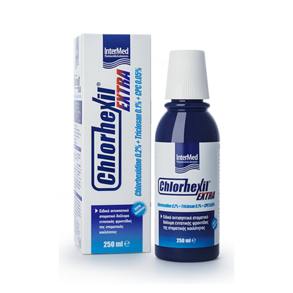 Intermed Chlorhexil Extra Στοματικό Διάλυμα 250ml