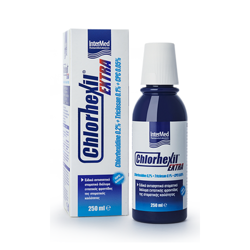 Intermed Chlorhexil Extra Στοματικό Διάλυμα 250ml