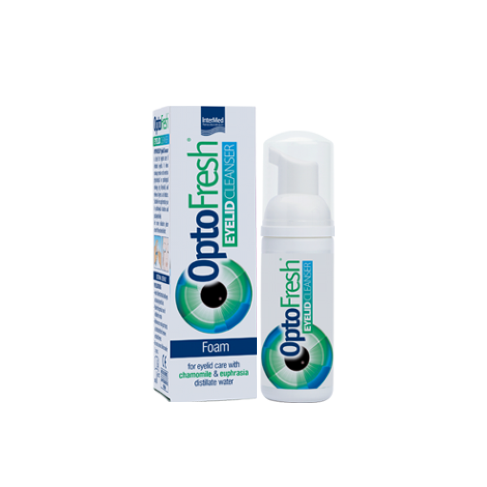 Intermed Optofresh αφρός καθαρισμού βλεφάρων