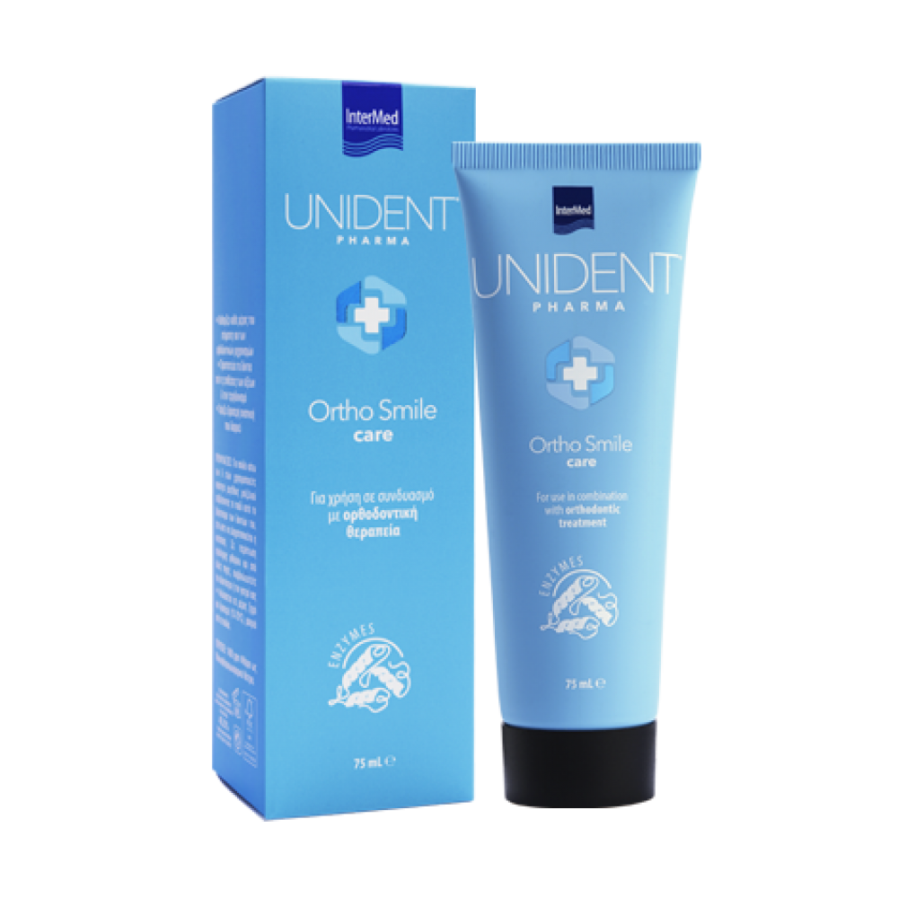 Intermed Unident Ortho Smile Care Οδοντόκρεμα 