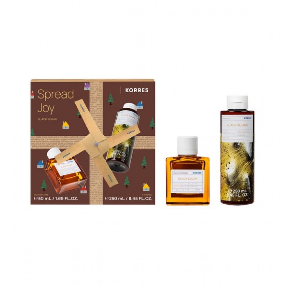 Korres Άρωμα Black Sugar & Αφρόλουτρο