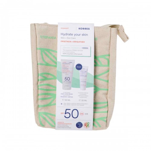 Korres Αντηλιακό Προσώπου & Ματιών Γιαούρτι SPF50 Σετ