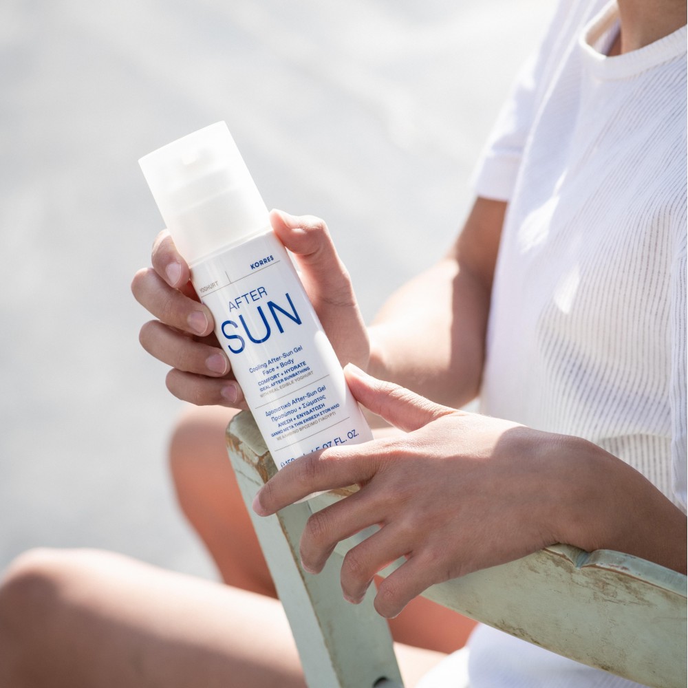 Korres  After Sun Gel Προσώπου & Σώματος Γιαούρτι 150ml