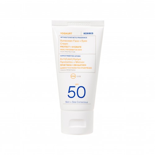 Korres Αντηλιακό Προσώπου & Ματιών Γιαούρτι SPF50 50ml