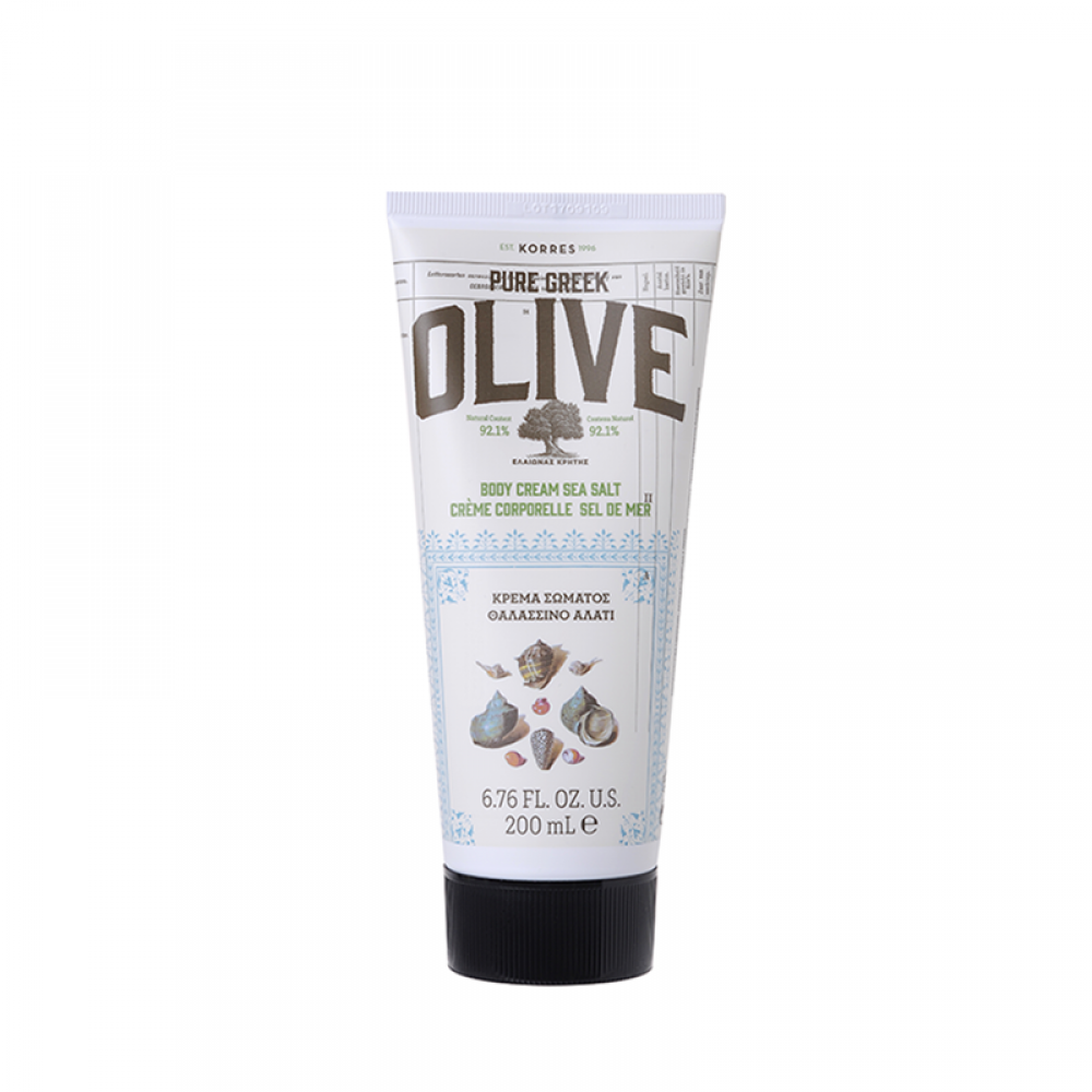 Korres Κρέμα Σώματος Olive Θαλασσινό Αλάτι 200ml