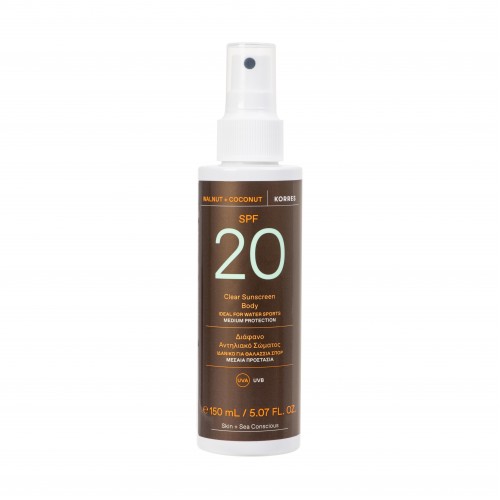 Korres Αντηλιακό Λάδι Σώματος SPF20 150ml