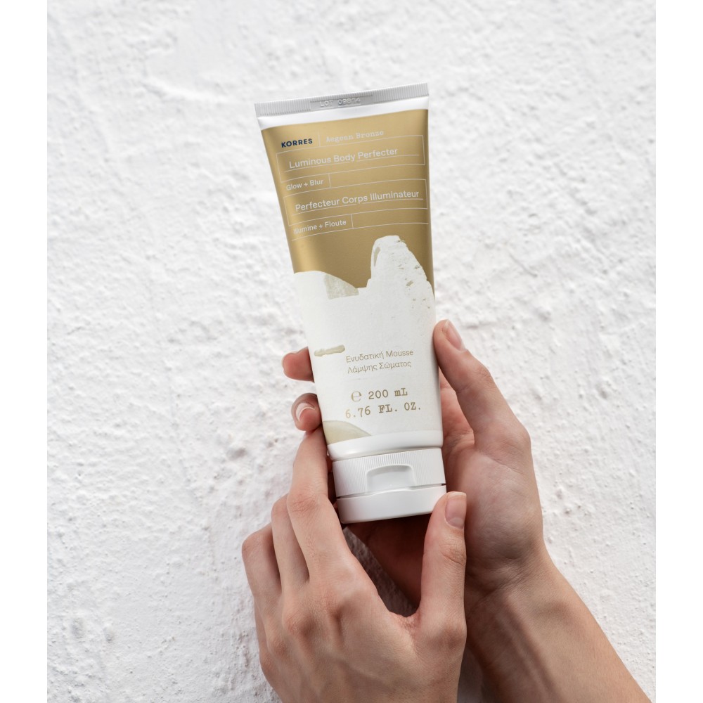 Korres Ενυδατική Mousse Λαμψης Σώματος 200ml