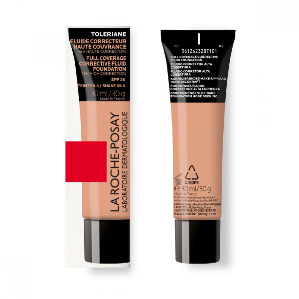 La Roche-Posay Toleriane Full Coverage Corrective Fluid Foundation για Άμεση Πολύ Υψηλή Κάλυψη 30ml