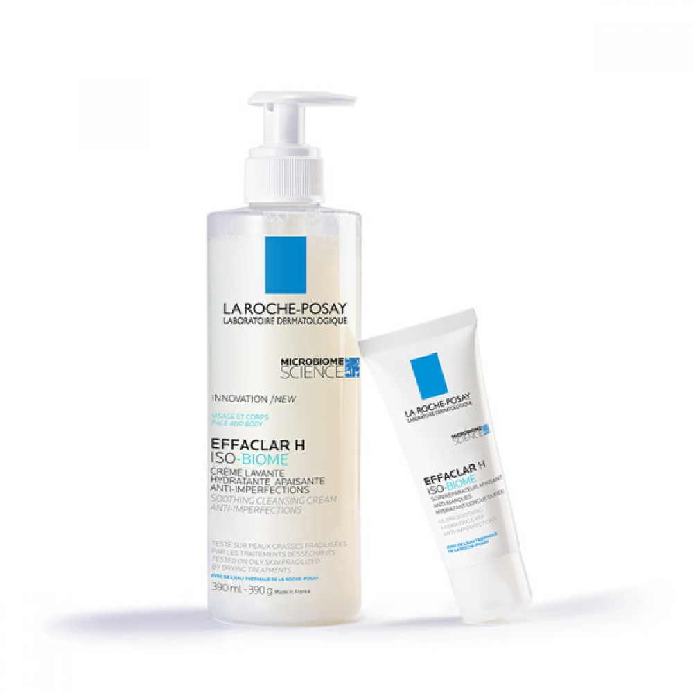 La Roche-Posay Effaclar H ISO-BIOME Κρέμα Καθαρισμού 400ml