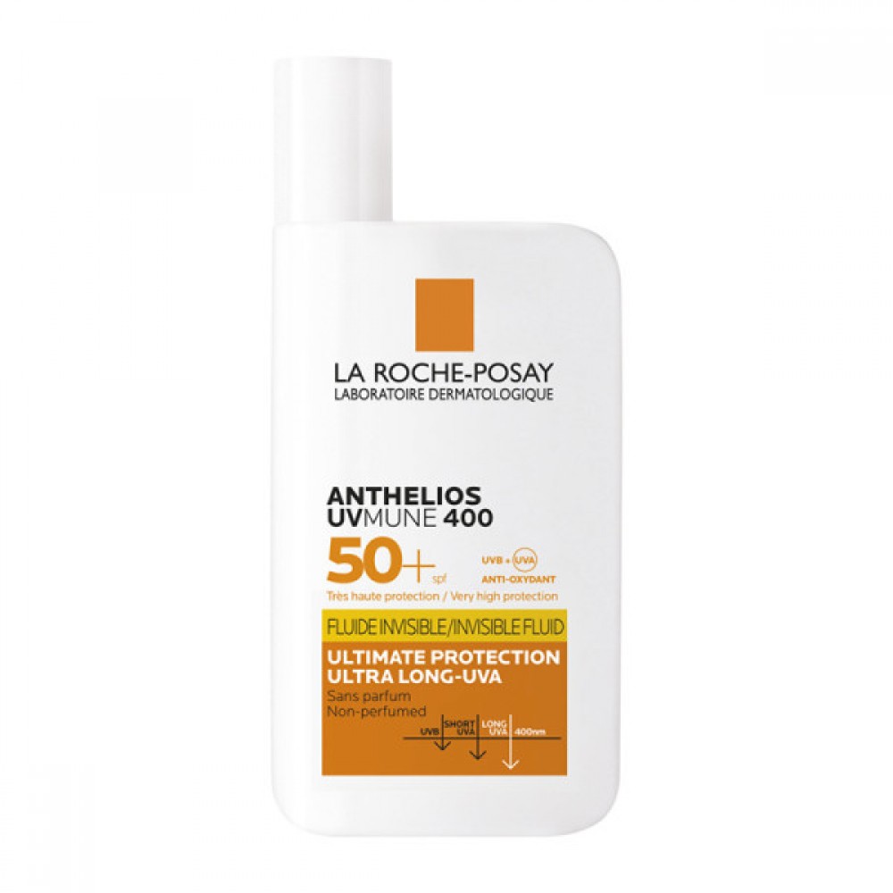 La Roche-Posay Anthelios Invisible Fluid Χωρίς Άρωμα SPF50+ 50ml