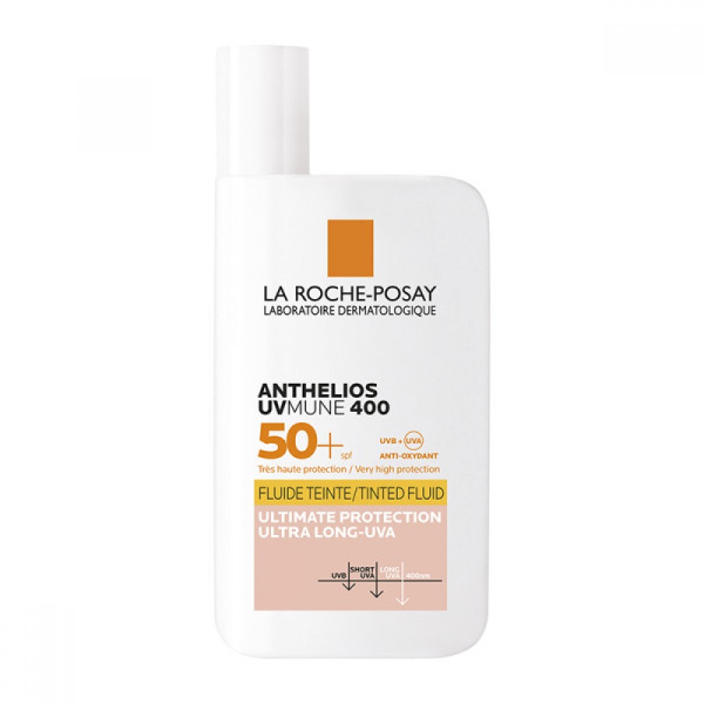 La Roche-Posay Anthelios Invisible Fluid Με Χρώμα SPF50+ 50ml