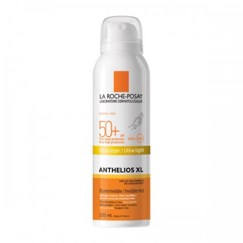 La Roche-Posay Anthelios Αντηλιακό Mist Σώματος SPF50+ 200ml