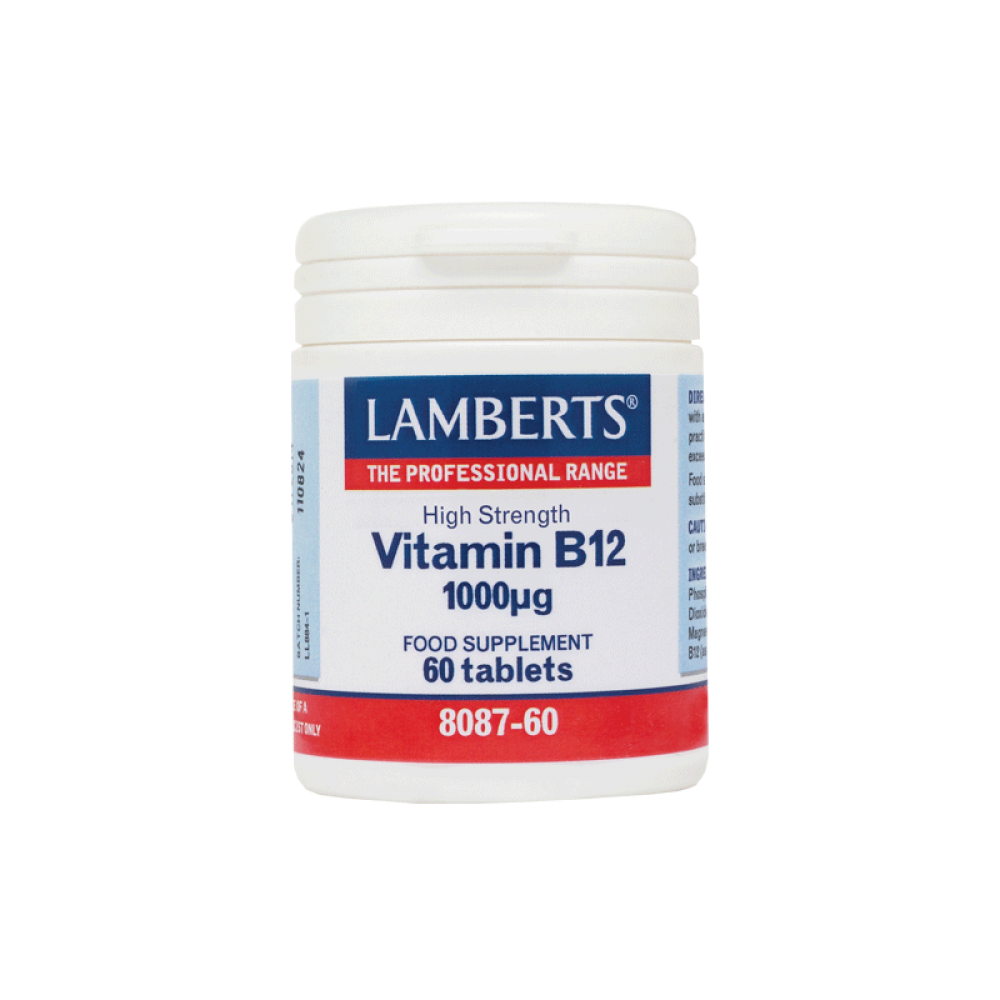 Lamberts Vitamin B12 1000μg x60 ταμπλέτες
