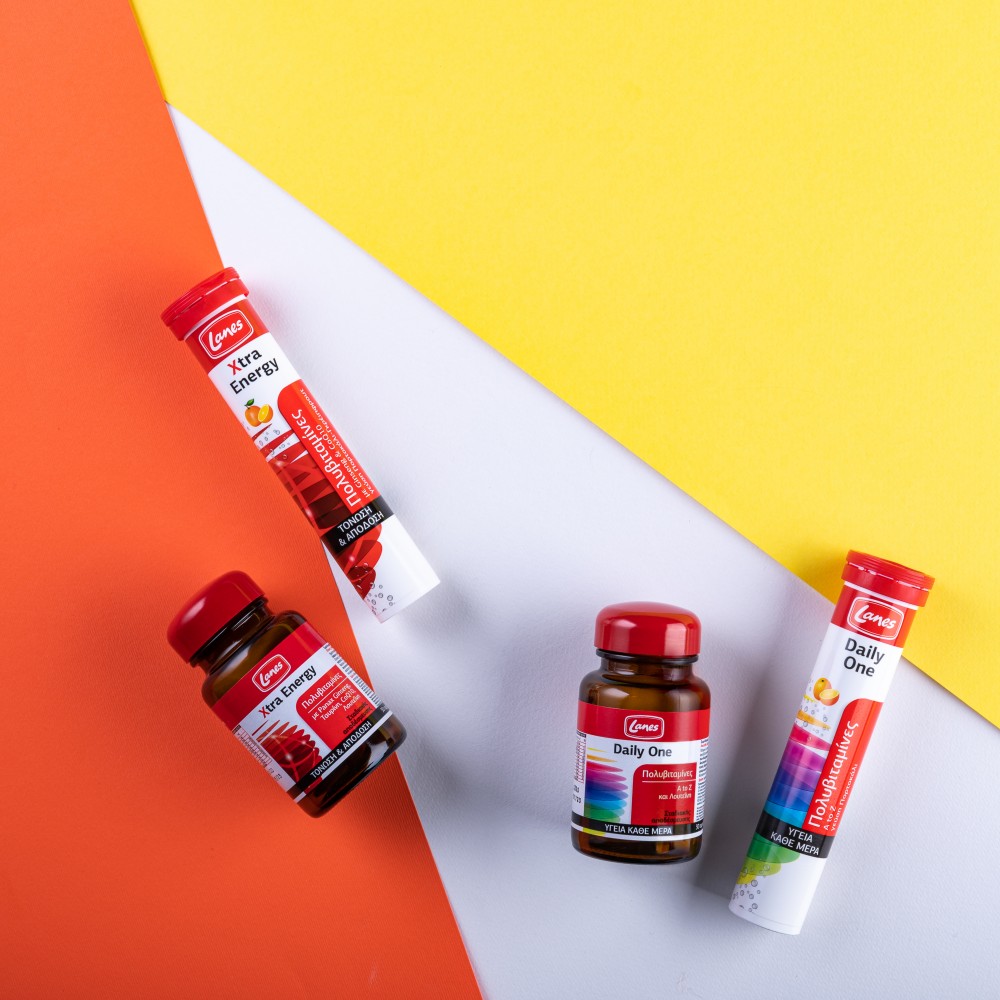 Lanes Xtra Energy Πολυβιταμίνη x30 ταμπλέτες