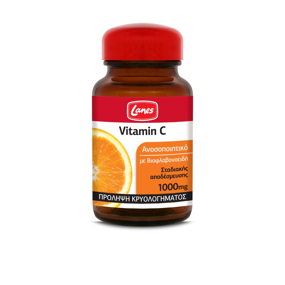 Lanes Vitamin C 1000mg x30 ταμπλέτες