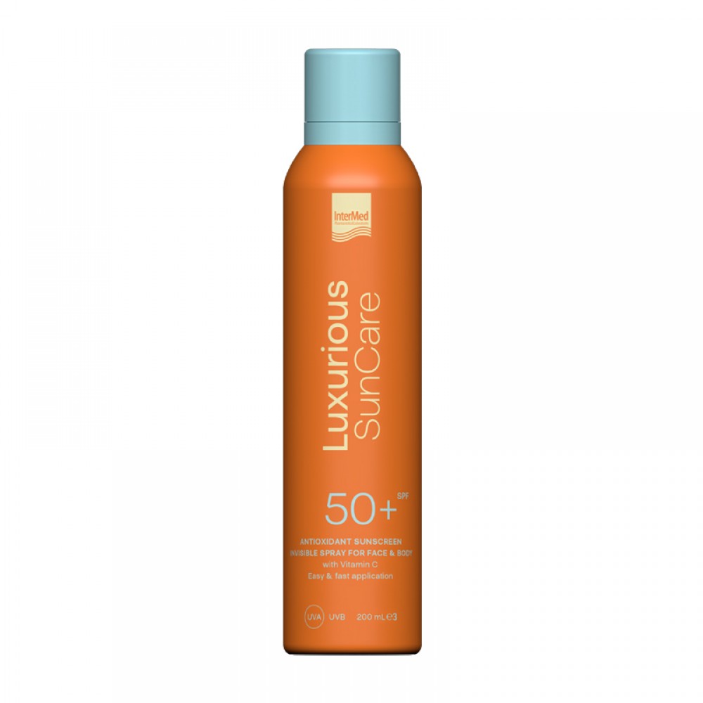 Luxurious Sun Αντηλιάκο Αόρατο Spray για Πρόσωπο και Σώμα SPF50+ 200ml